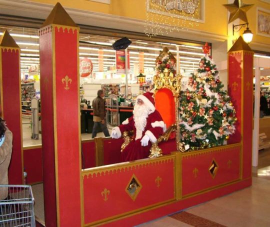 Décoration Centre Commercial Royaume du Père-Noël