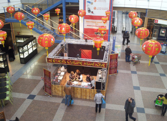 Animation Cuisine Chinoise Centre Commercial