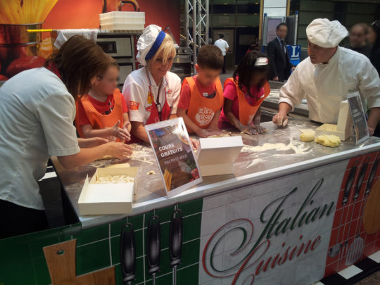 Animation Cuisine italienne Centre Commercial