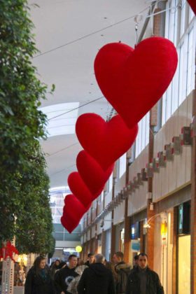 Décoration Coeurs Saint-Valentin