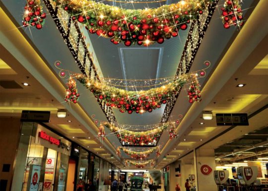 Décoration Noël Centre Commercial Projet