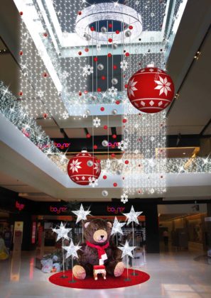 Décoration Noël Centre Commercial Projet